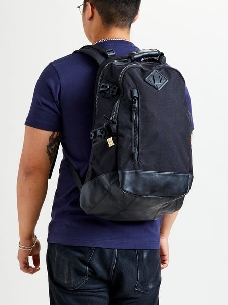 Cordura 20L Backpack in Black Lambskin – Blue Owl Workshop