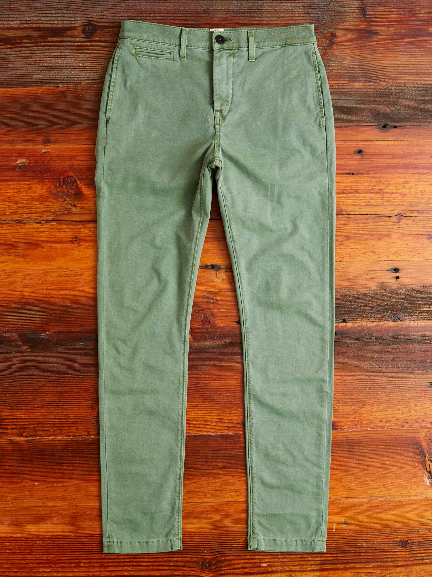 Everyday Chino in Military Green – Blue Owl Workshop