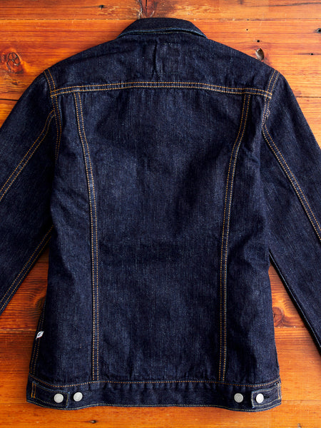 Pure Blue Japan 6114 Type 3 14oz Indigo Selvedge Denim Jacket