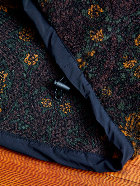 Jacquard Boa Zip Jacket in Green – Blue Owl Workshop