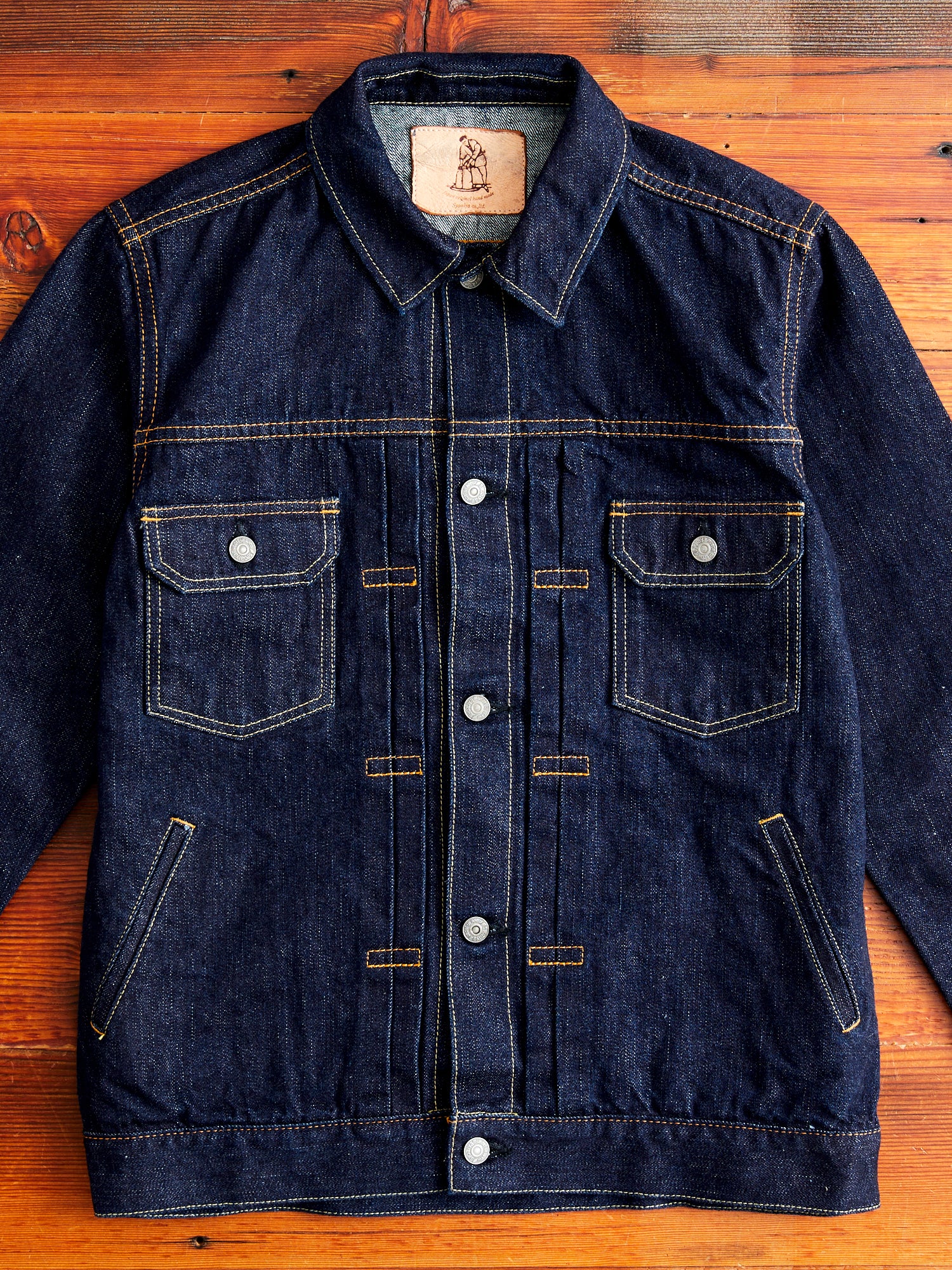 6113 14oz Type-2 Denim Jacket in Indigo – Blue Owl Workshop