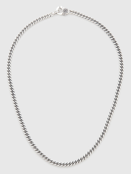 Style ARThouse Curb Appeal, Transparent, Curb Chain Acrylic Necklace with  Silvertone Chain, 18-20 Inches