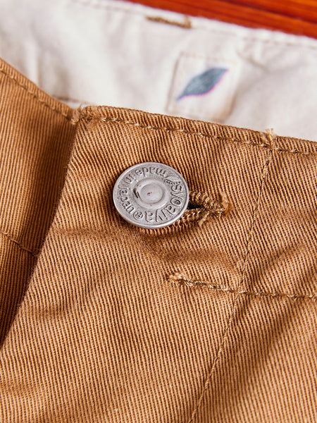 Pure Blue Japan - [1166] Woven High Density Twill Trousers in Camel – City  Workshop Men's Supply Co.