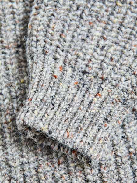 Taste Of The Future Wool Knit Sweater in Greymix – Blue Owl Workshop