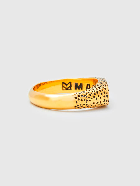 Nugget Slim Ring in Gold