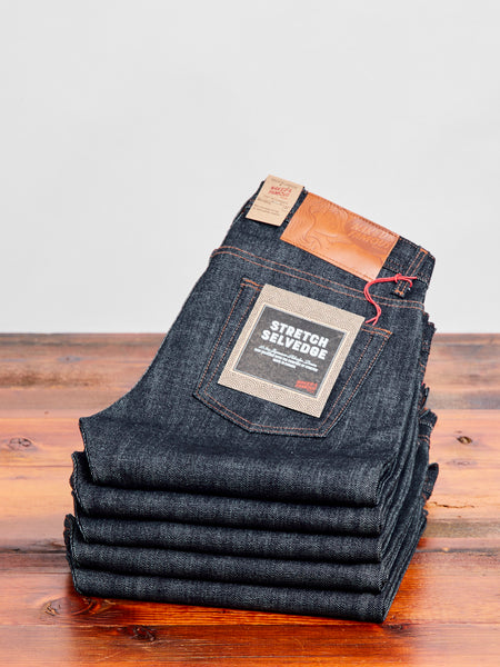 Forever Blue Stretch Selvedge Super Guy, Naked And Famous