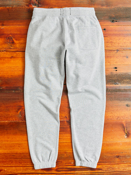 Midweight Terry Cuffed Sweatpant in Heather Grey – Blue Owl Workshop