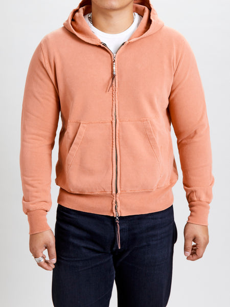 Special Finish Zip Hoodie in Orange – Blue Owl Workshop