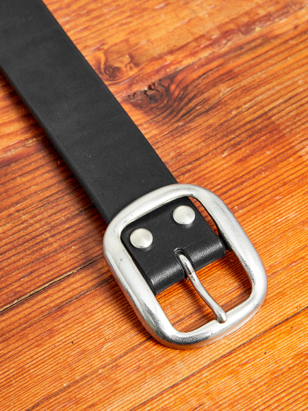 Studio D'Artisan Belt - Steel Buckle Black