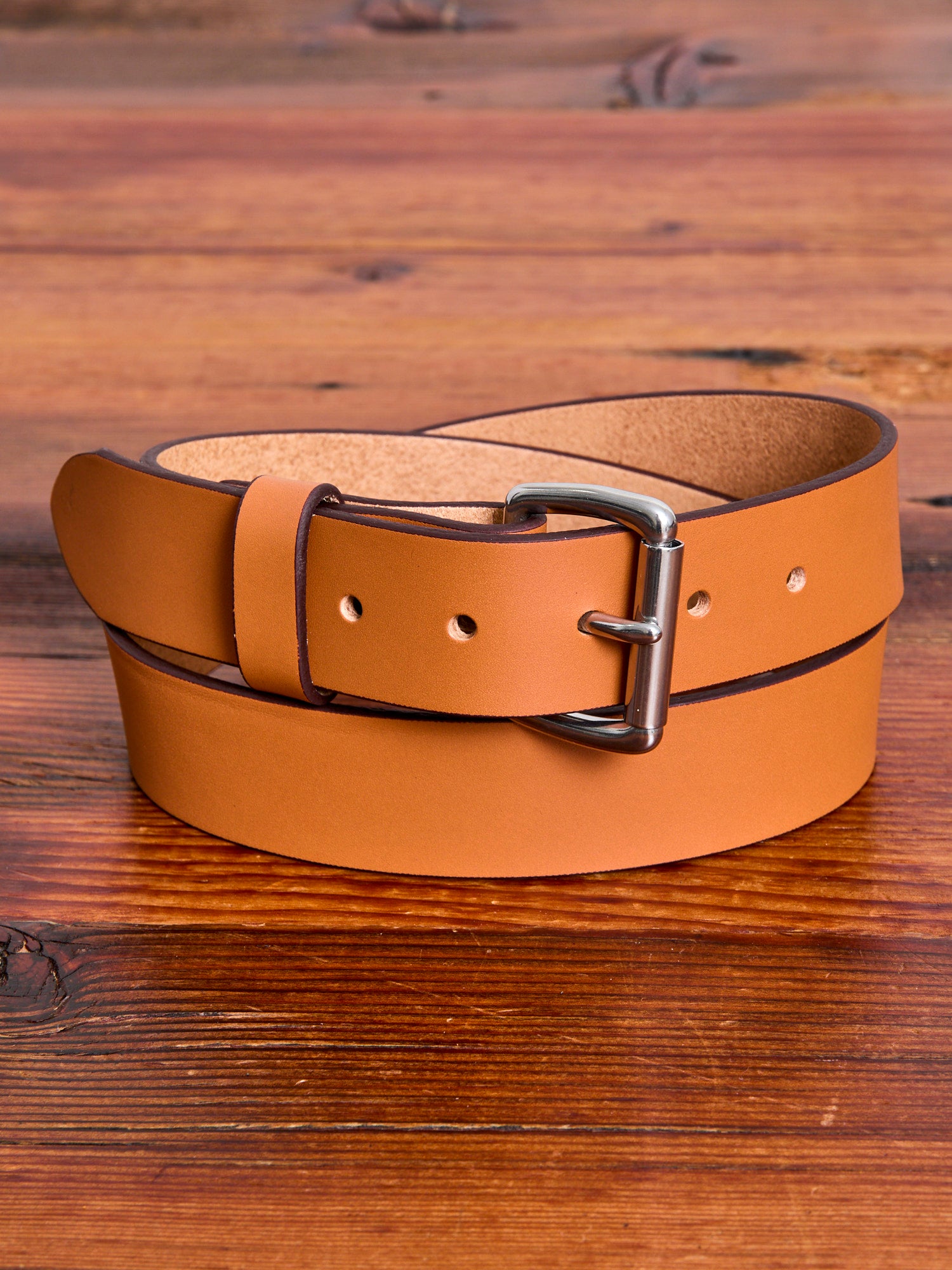 Leather newest Saddle Brown Belt