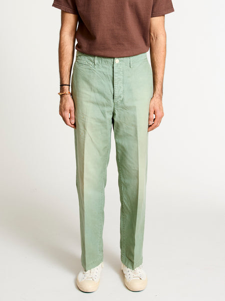 Damaged Field Chino Pants in Green – Blue Owl Workshop