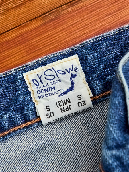 orSlow - 105 Standard Fit Selvedge Denim - One Wash – Withered Fig