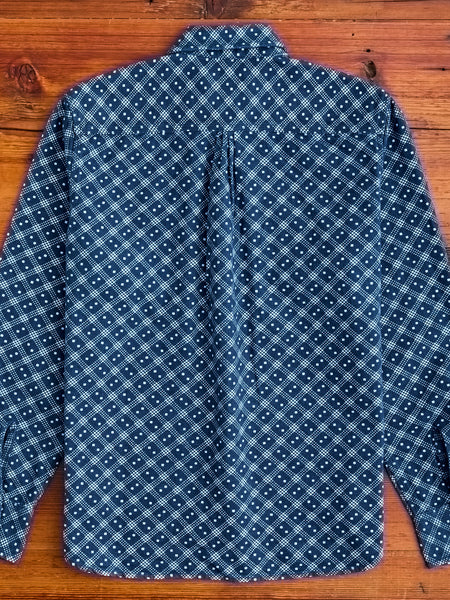 Original Check Cotton Flannel Shirt Nick in Dull Orange – Blue Owl  Workshop