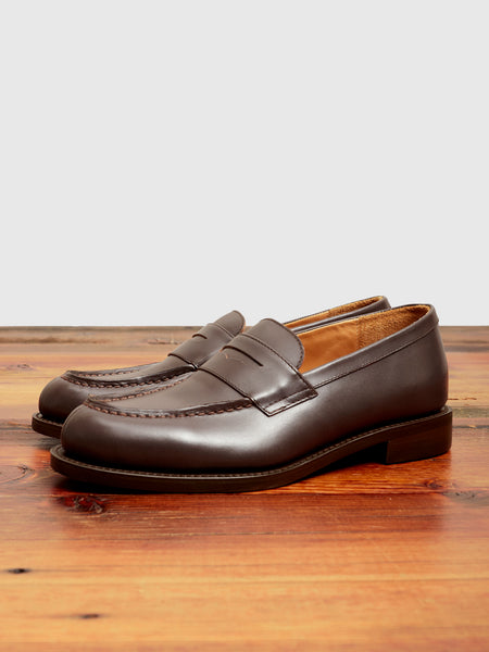 New Standard Loafer in Dark Brown – Blue Owl Workshop