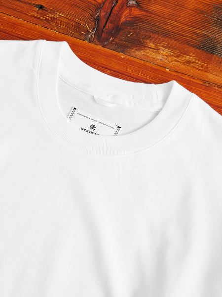 Reigning champ hot sale white t shirt