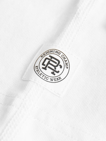 Reigning champ store white t shirt