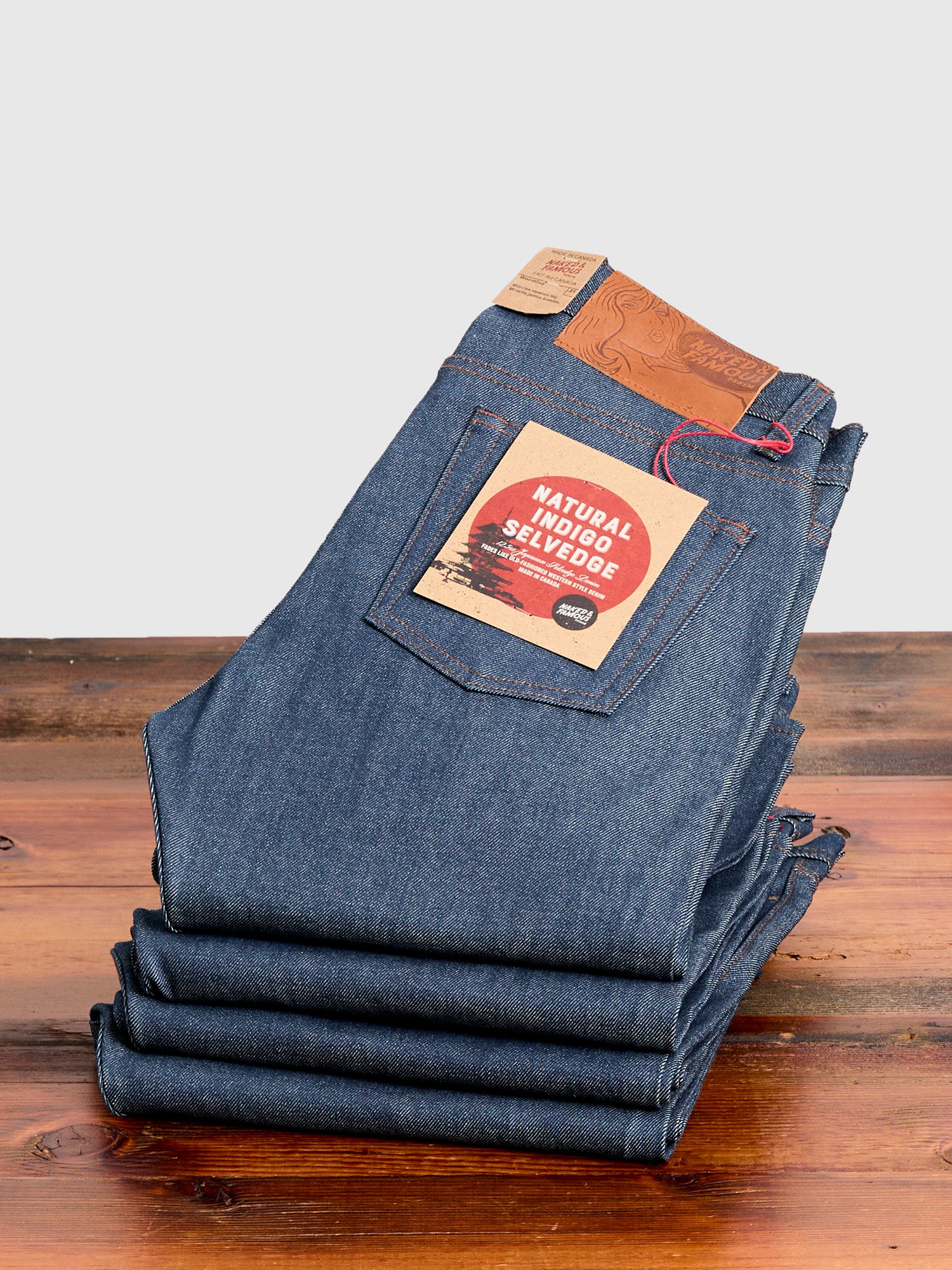 Naked & outlets Famous Weirdguy Indigo Selvedge Size 32 x 36