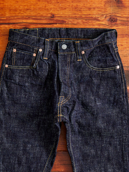 WSB-019 Double Slub 16oz Rinsed Selvedge Denim - Relaxed Tapered