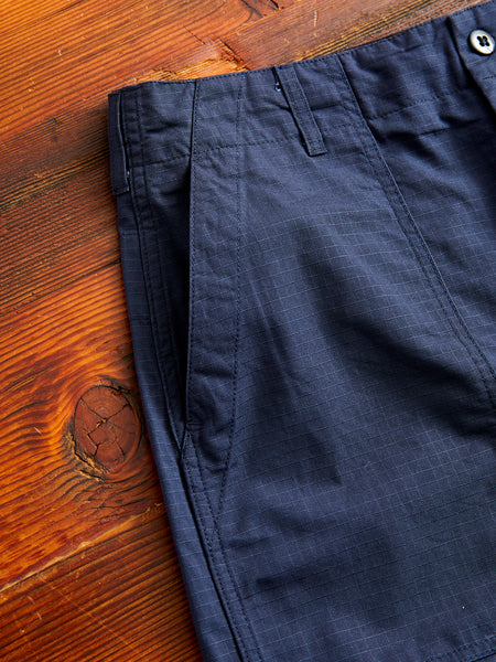 Fatigue Pants in Dark Navy Ripstop