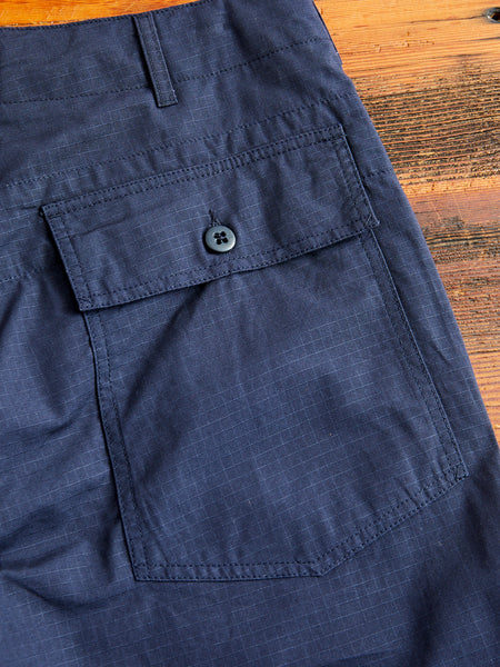 Fatigue Pants in Dark Navy Ripstop – Blue Owl Workshop