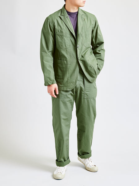 Norse Store  Shipping Worldwide - Engineered Garments Ripstop Fatigue Pant  - Olive