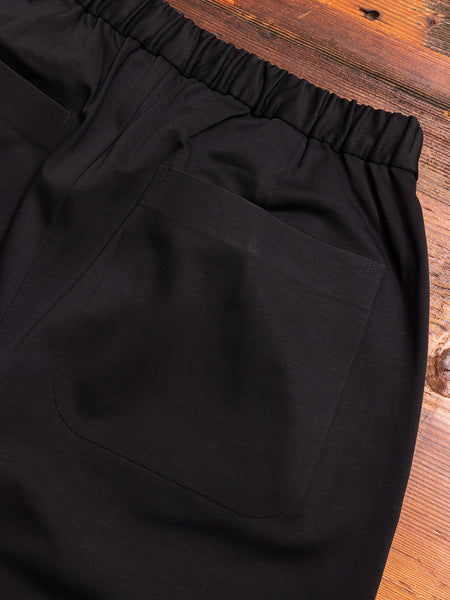 Stretch Twill Sarouel Pants in Black – Blue Owl Workshop