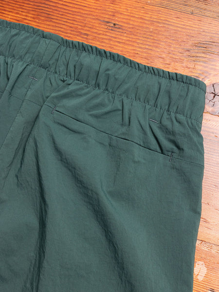 Dark green cotton cargo pants