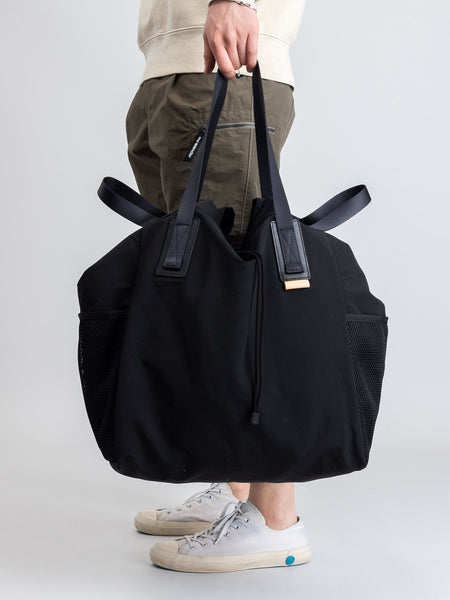 Functional Tote Bag in Black
