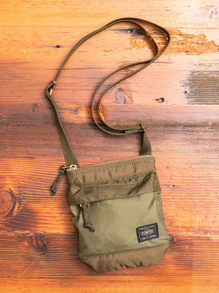 Force Shoulder Bag Olive Drab - One Size / Olive Drab — Bags Porter by Yoshida