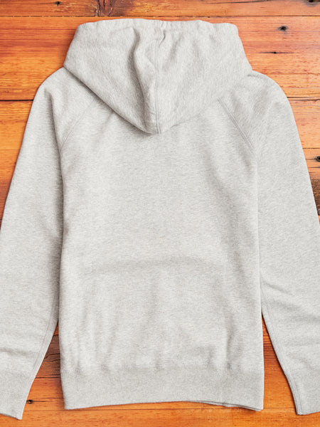 Reigning Champ Pullover in Heather Grey - Blue Owl