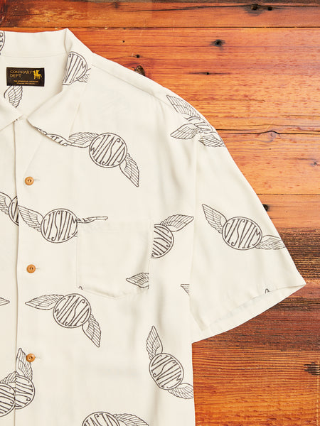 Wallis Shirt S/S in Ivory – Blue Owl Workshop