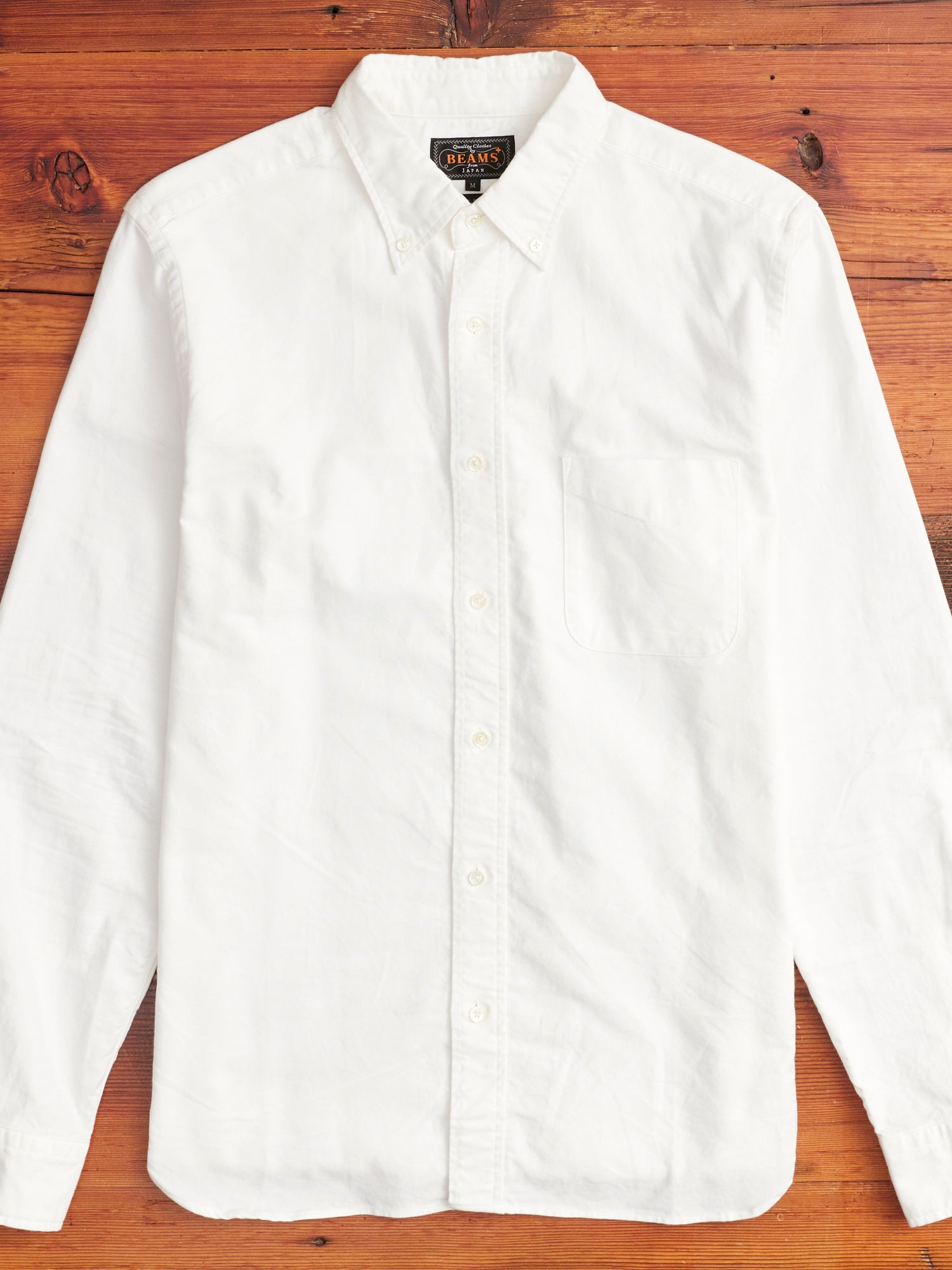 Oxford Button-Down Shirt in White