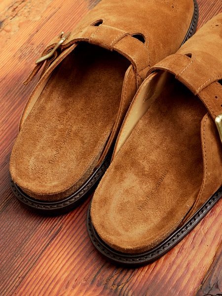 Buggs Suede Mule in Camel