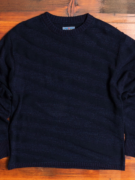 SS20 Jacquard Multi Color Crewneck Pullover Sweater