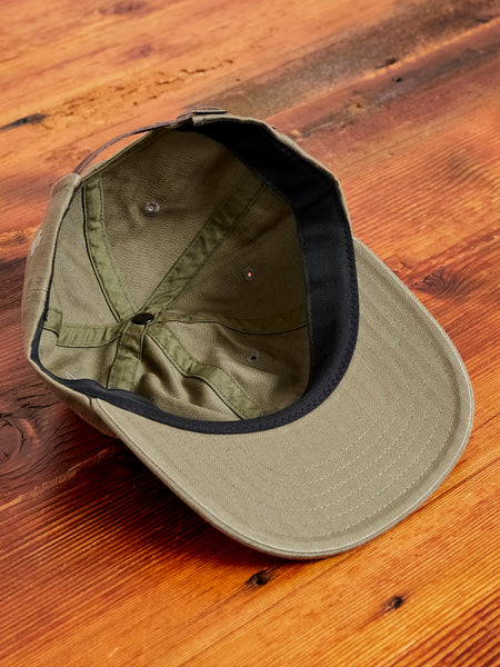 6-Panel HBT Cap in Olive