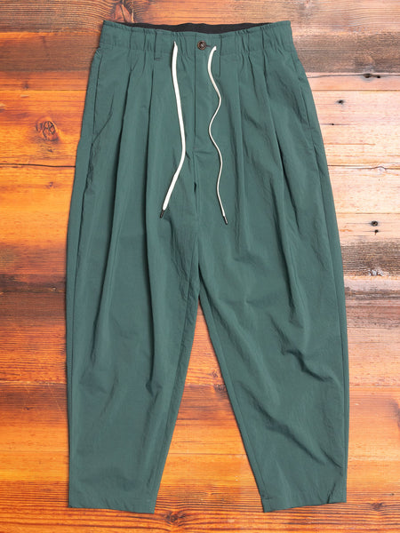 Nylon Sarouel Pants in Dark Green – Blue Owl Workshop