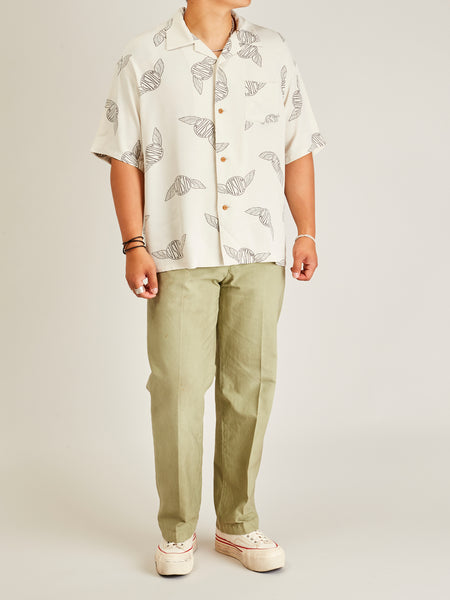 Wallis Shirt S/S in Ivory – Blue Owl Workshop