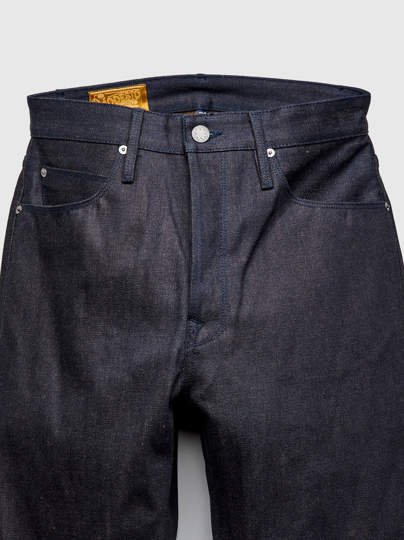 "Blue Brown Modesto" 16oz Selvedge Denim - Straight Fit