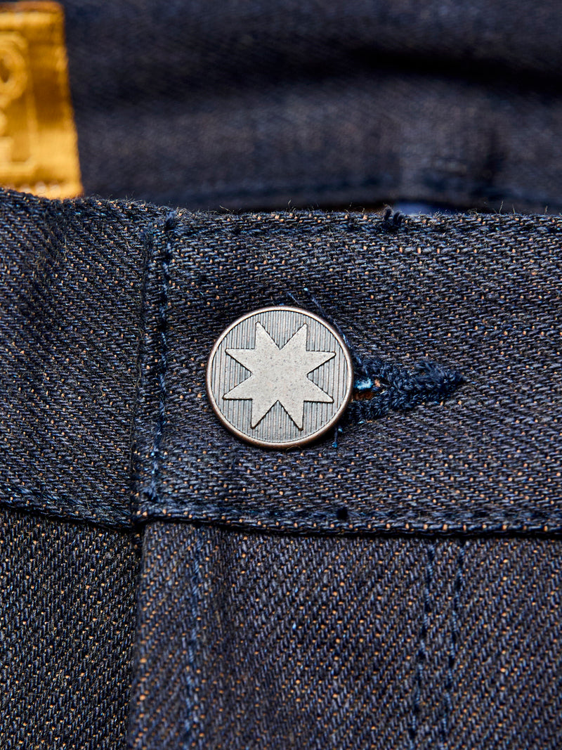 "Blue Brown Modesto" 16oz Selvedge Denim - Straight Fit