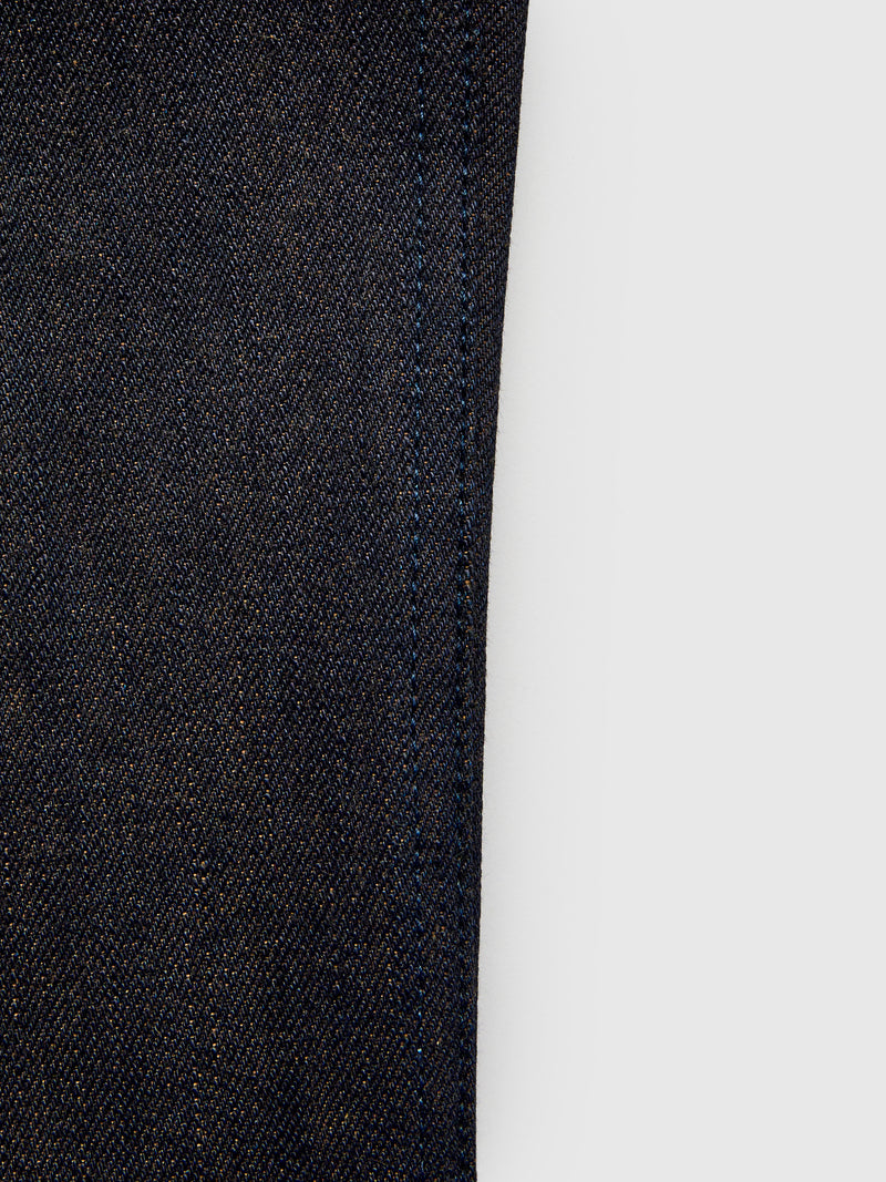 "Blue Brown Modesto" 16oz Selvedge Denim - Straight Fit