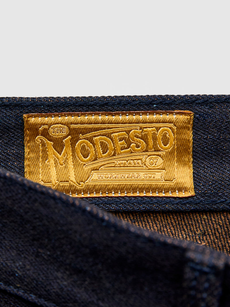 "Blue Brown Modesto" 16oz Selvedge Denim - Straight Fit