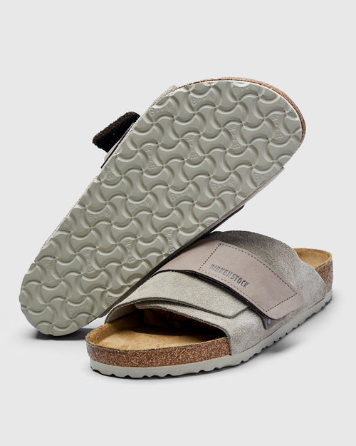 Kyoto Sandal in Taupe Suede Roughout