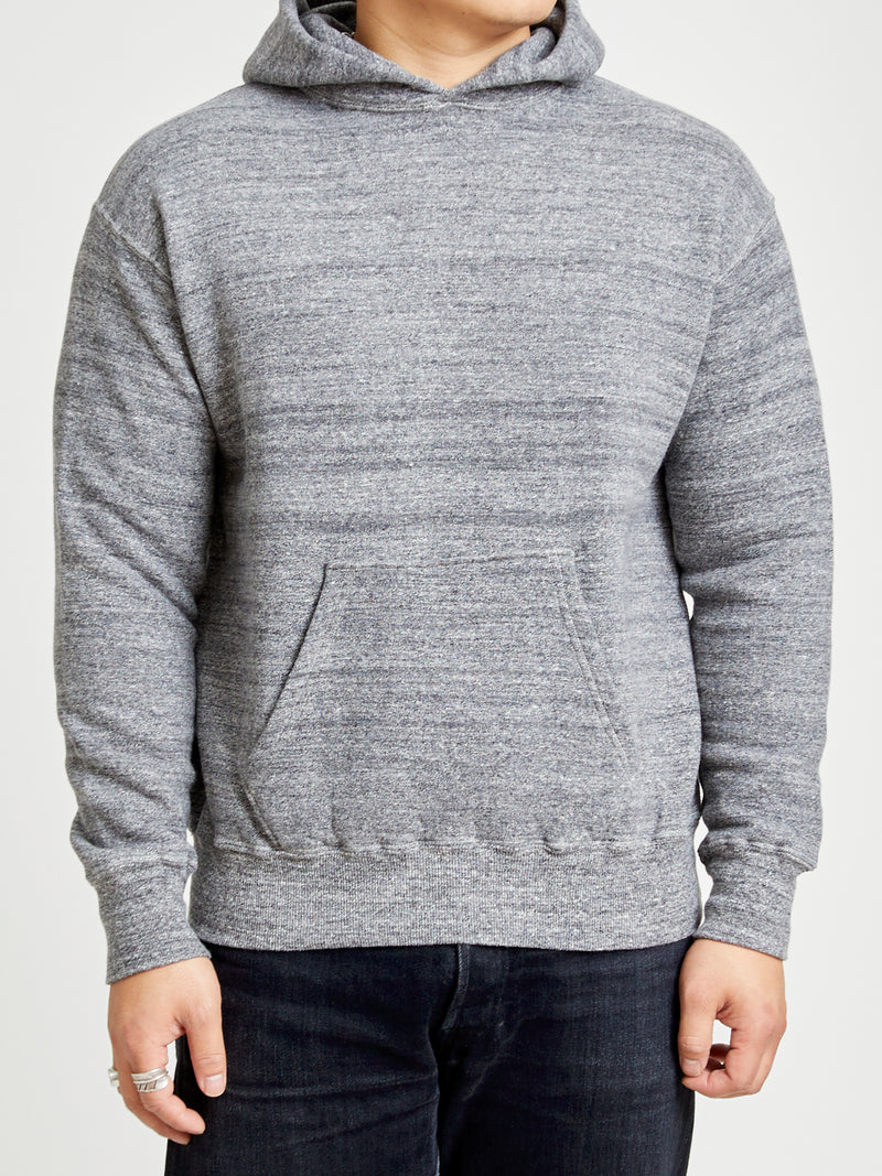 Tsuriami Loopwheel Hoodie in Heather Charcoal