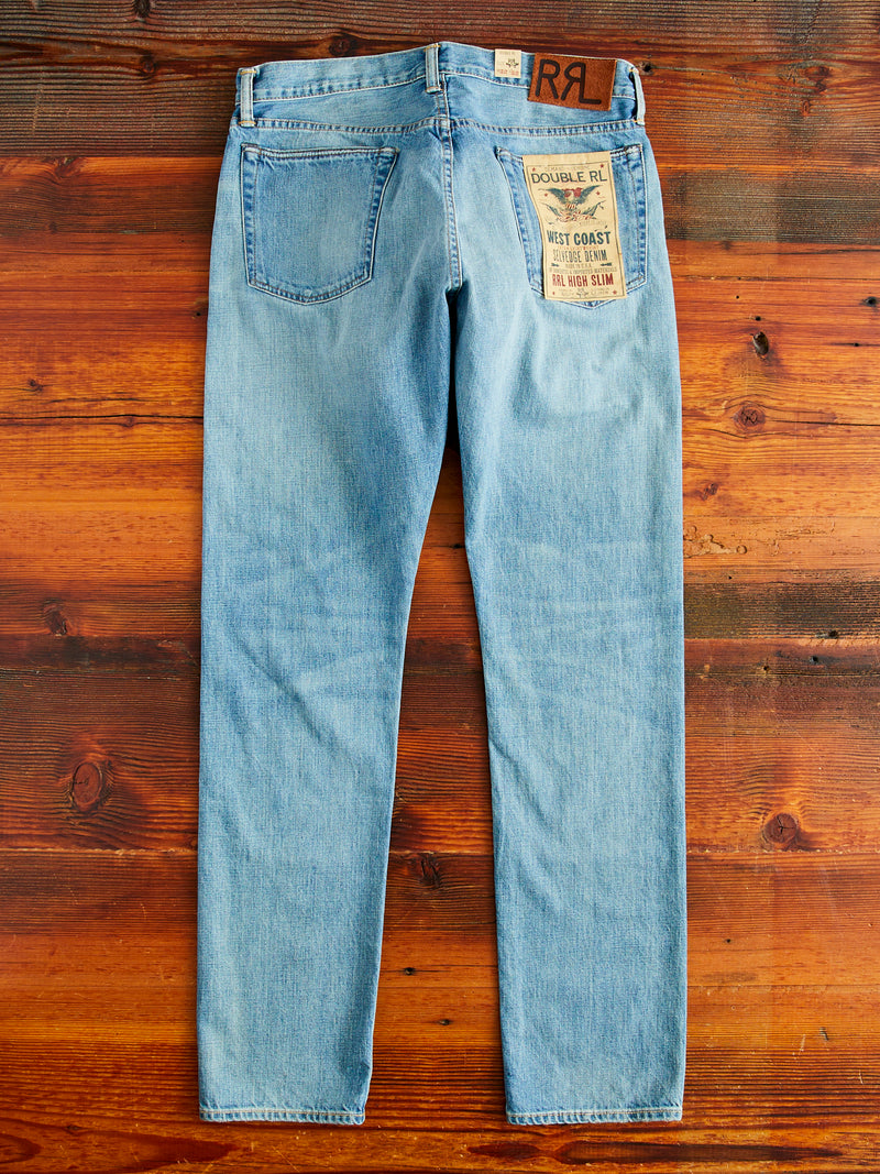 "Lawton Wash" 11oz Selvedge Denim - High Slim Fit