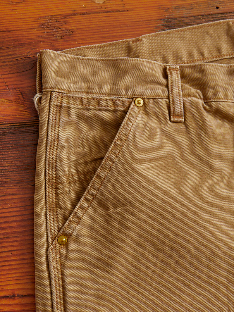 Duck Canvas Painter Pants in Brown