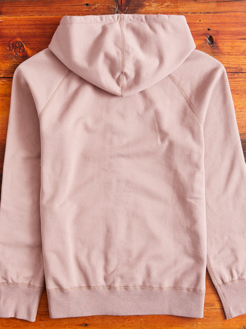 Zip Hoodie in Desert Rose