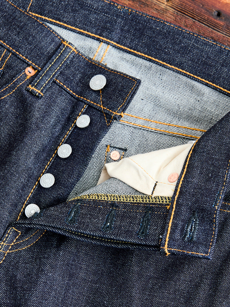 0605-SP "Going to Battle" 15.7oz Selvedge Denim - Natural Tapered Fit