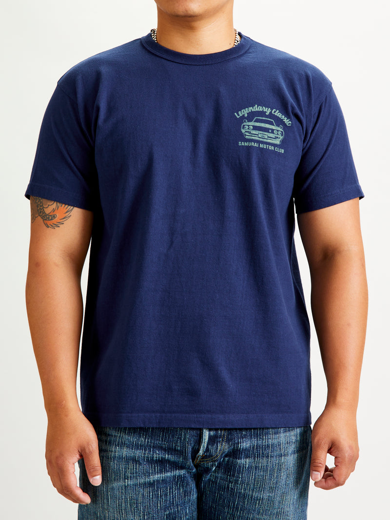 "Ken & Mary" Heavyweight T-Shirt in Navy