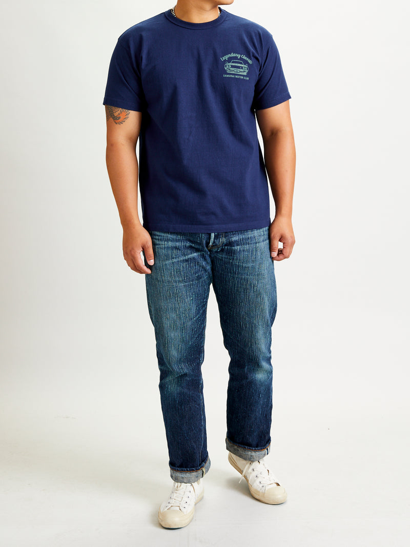 "Ken & Mary" Heavyweight T-Shirt in Navy