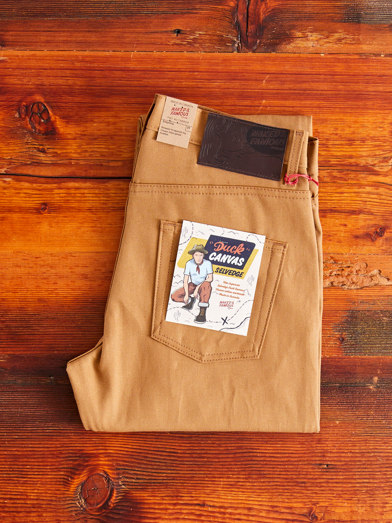 10oz Selvedge Duck Canvas - Easy Guy Fit